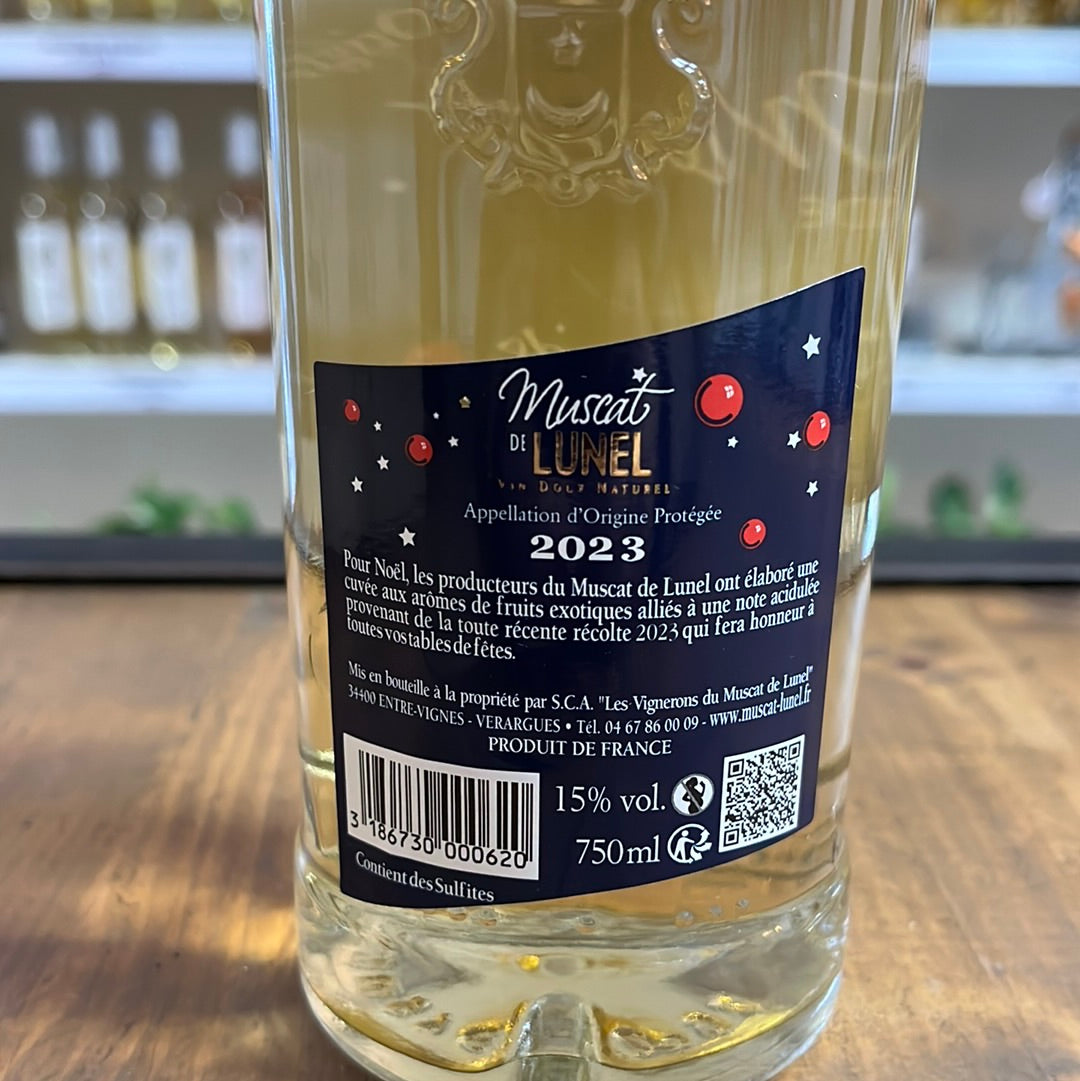 Muscat de LUNEL vin doux naturel