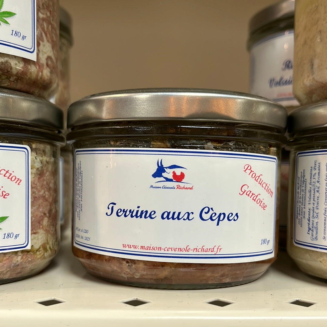 Terrines aux cèpes