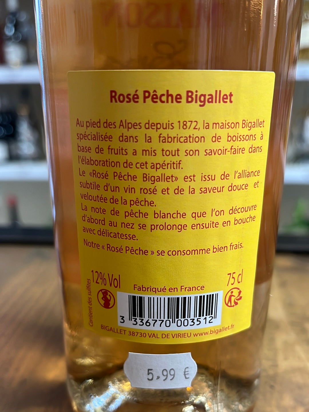 ROSÉ pêche