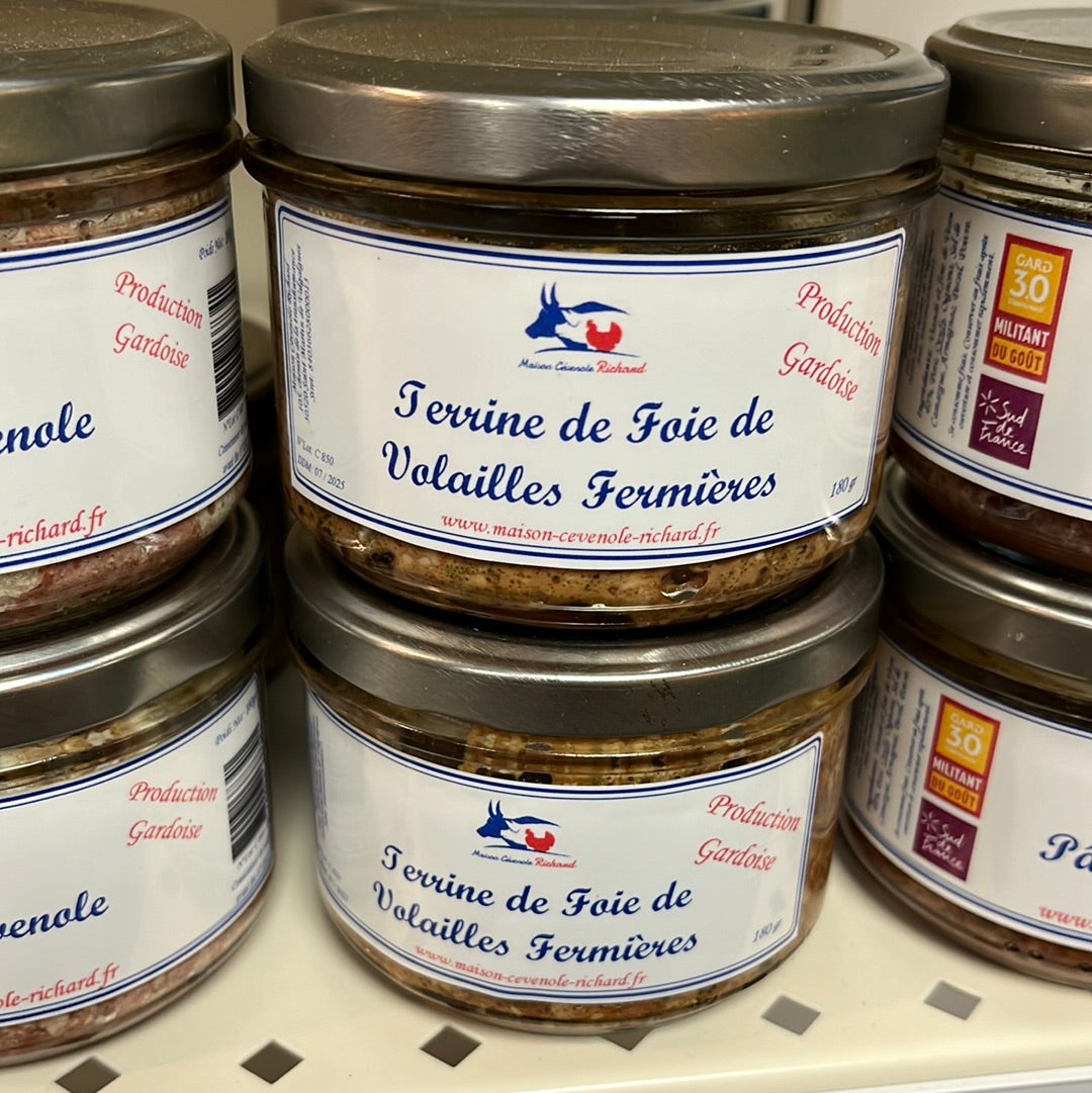 Terrine de foie de volailles fermières