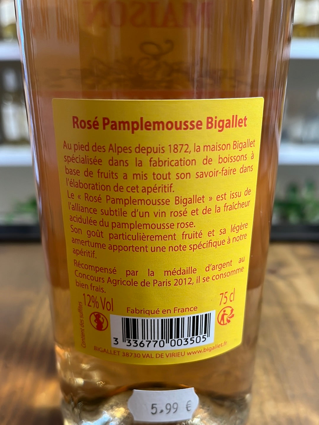 ROSÉ plamplemousse