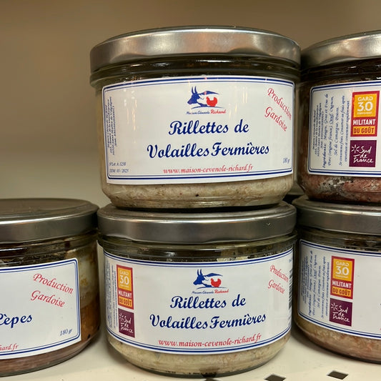 Rillettes de volailles fermières