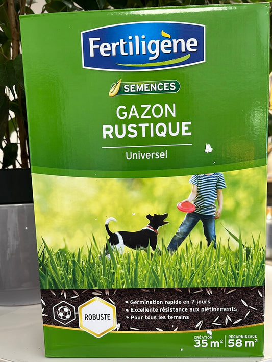 Fertiligene gazon rustique